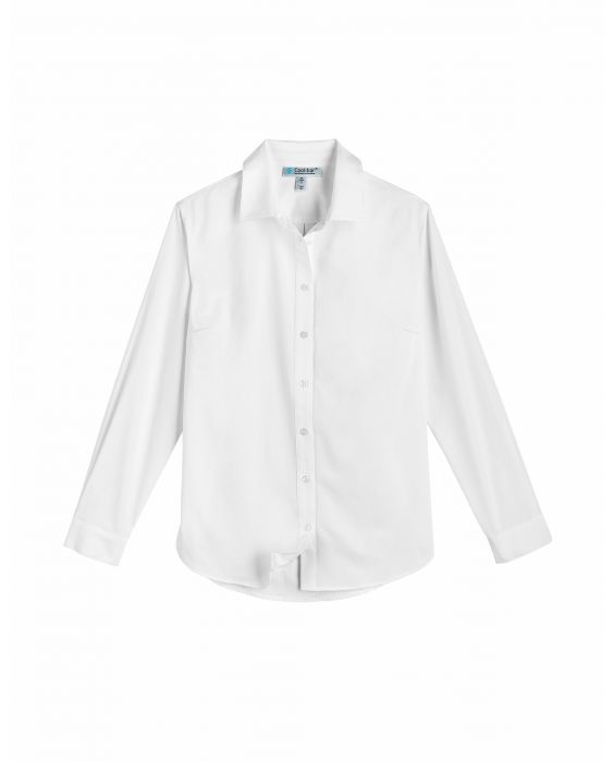 Coolibar - UV-werende Blouse voor dames - Rhodos - Wit