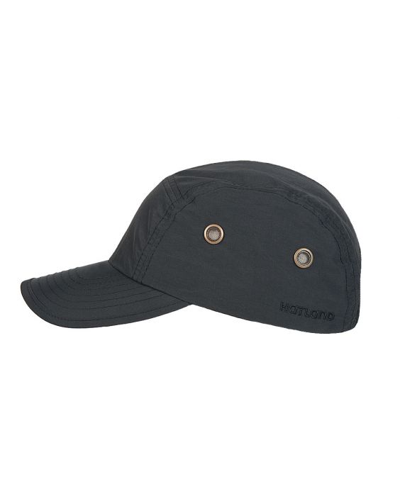 Hatland - Waterbestendige UV pet voor heren - Reef - Zwart