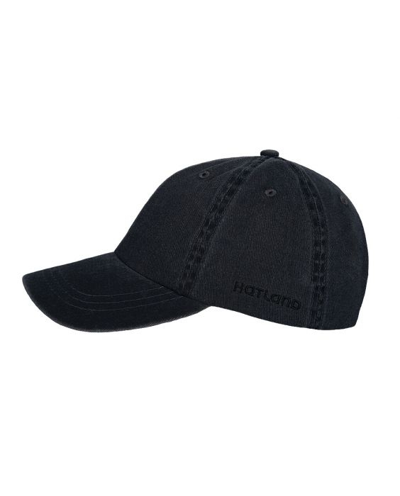 Hatland - UV-Baseball pet voor volwassenen - Joey - Zwart