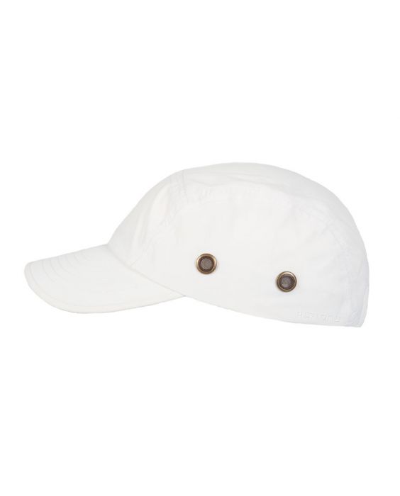 Hatland - Waterbestendige UV pet voor heren - Reef - Wit
