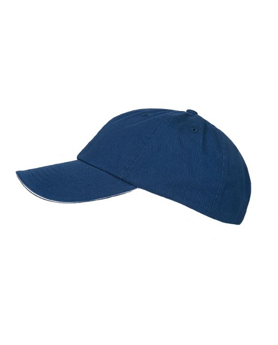 Hatland - UV-Baseball pet voor volwassenen - Arno - Marineblauw