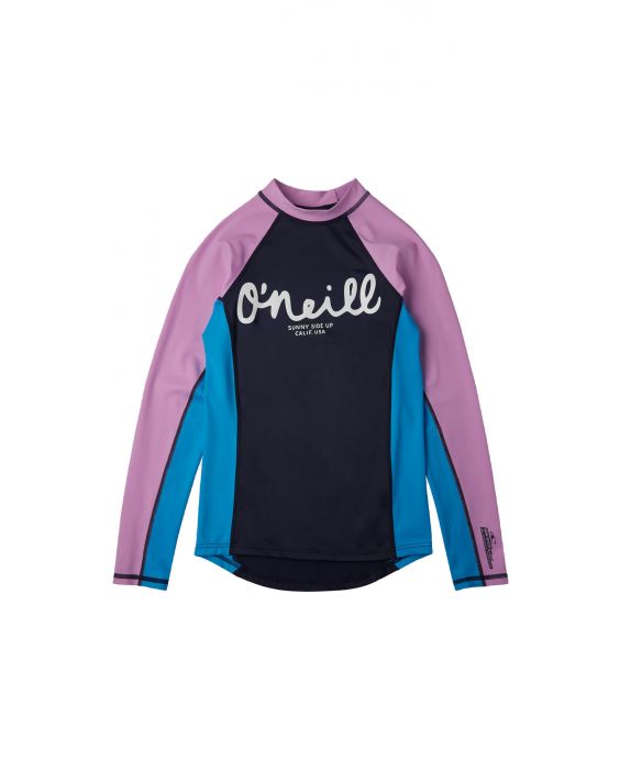 O'Neill - UV zwemshirt voor meisjes - Longsleeve - Skins - Donkerblauw
