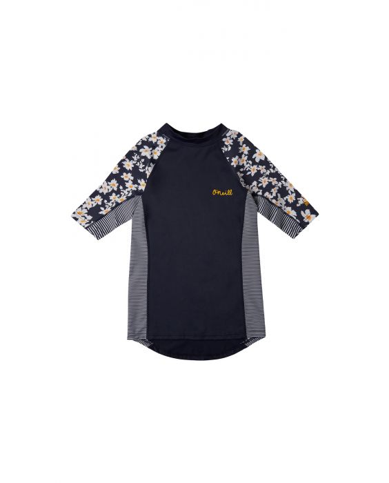 O'Neill - UV Zwemshirt voor meisjes - Longsleeve - Print - Donkerblauw