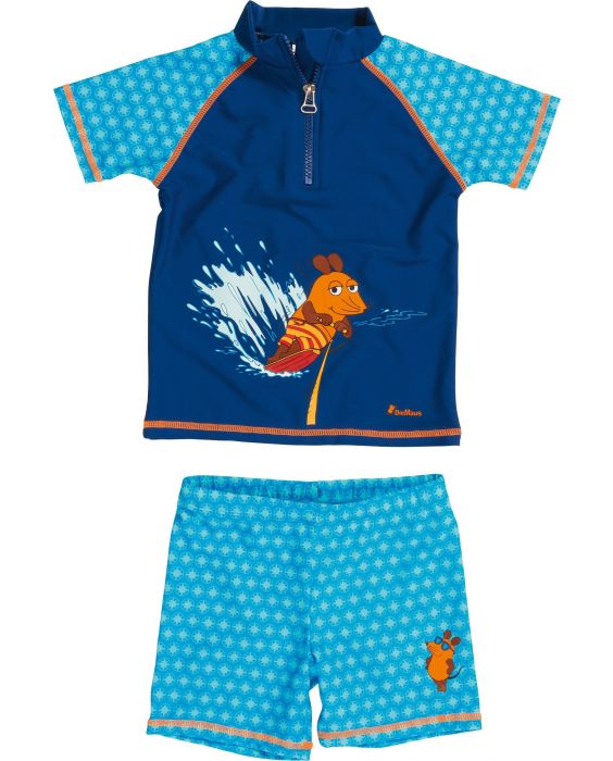 Playshoes - UV-zwemsetje jongens - Blauwe Muis