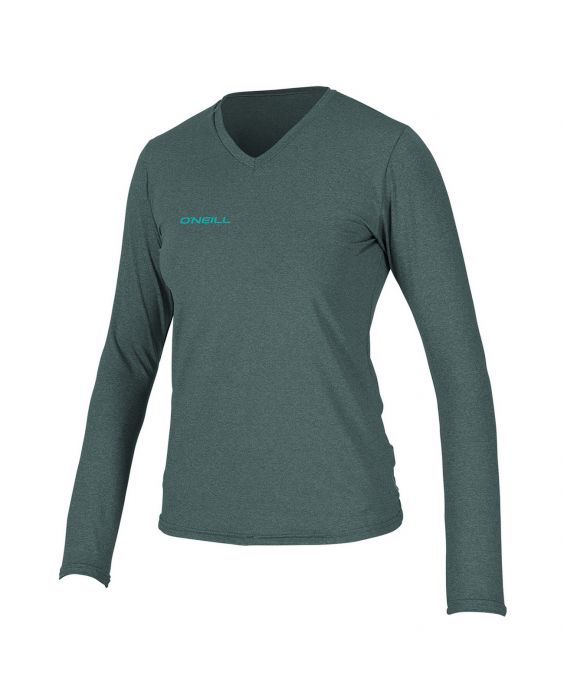 O'Neill - UV-shirt voor dames met lange mouwen - eucalyptus 