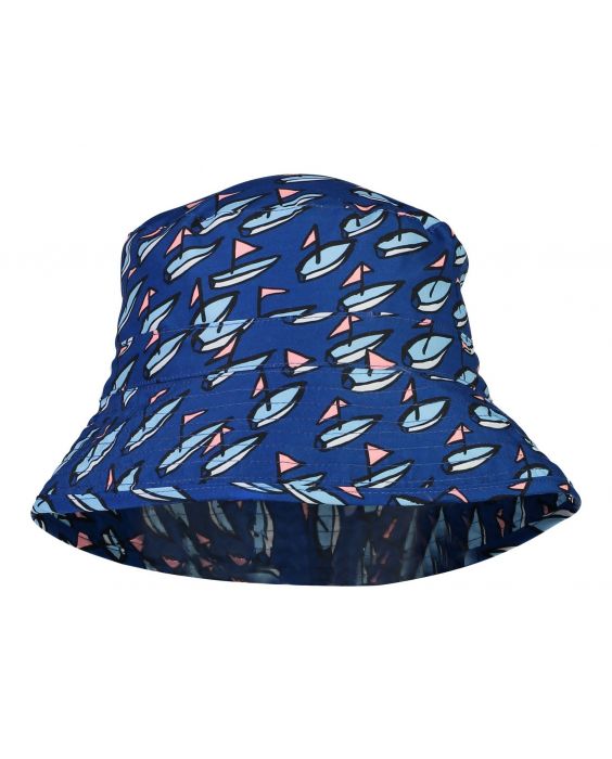 Snapper Rock - UV Bucket Hoed voor jongens - Opti Boats - Blauw