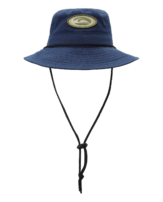 Quiksilver - UV-Zonnehoed voor jongens - Legendarisch - Donkerblauw