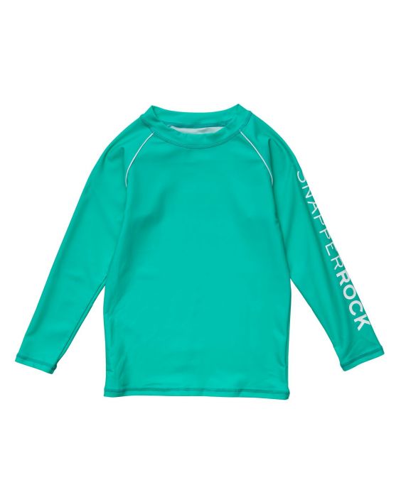 Snapper Rock - UV Rash top voor kinderen - Lange mouw - Grasgroen