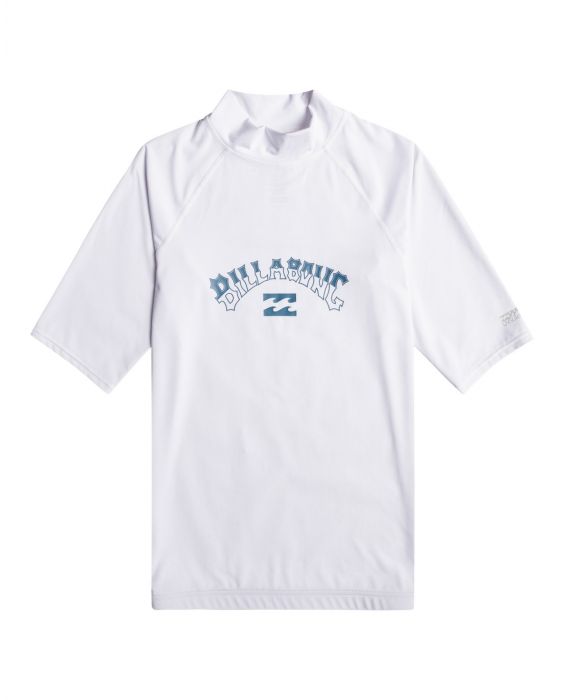 Billabong - UV-rashguard voor heren - Korte mouw - Arch - Wit