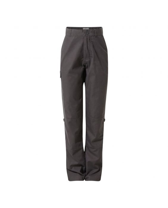 Craghoppers - UV Wandel- en vrijetijdsbroek voor kinderen - Kiwi II - Zwart