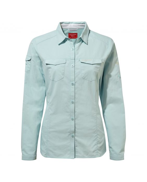 Craghoppers - UV blouse voor vrouwen - Lange mouwen - Adventure - Groen