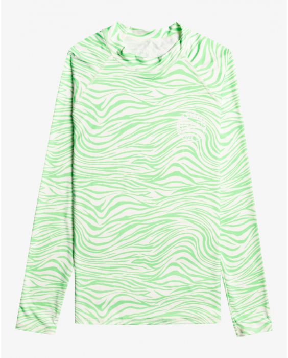 Billabong - UV-Rashguard voor vrouwen met lange mouwen  - Pipe Dreams - UPF50+ - Lime