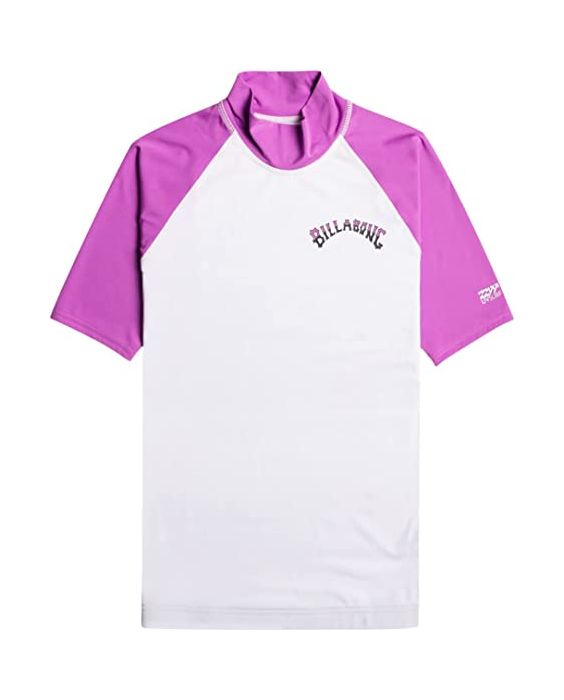 Billabong - UV-Rashguard voor vrouwen met korte mouwen- Sunny Side - UPF50+ - Paars