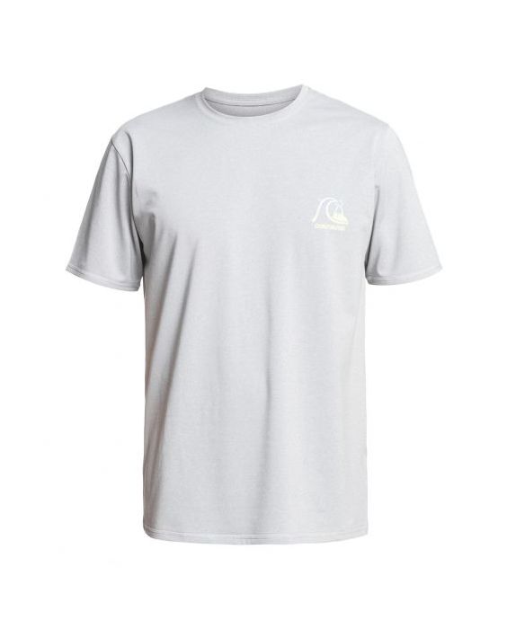 Quiksilver - UV-zwemshirt voor heren - Heritage Heather - Lichtgrijs