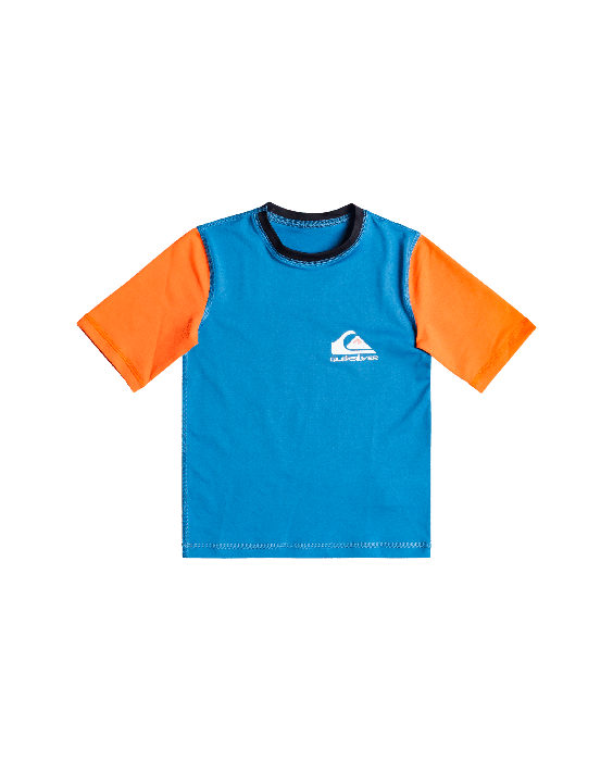 Quiksilver - UV-Zwemshirt met korte mouwen voor jongens - Heats omni - Blauw