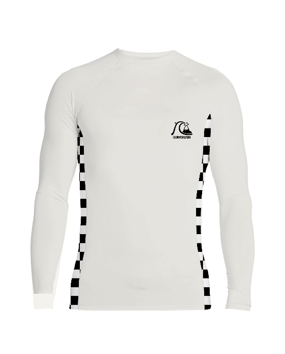 Quiksilver - UV-Zwemshirt met lange mouwen voor mannen - Arch - Wit