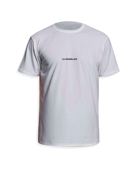 Quiksilver - UV-Zwemshirt met korte mouwen voor mannen - Wit