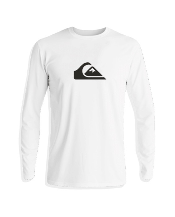 Quiksilver - UV-Zwemshirt met lange mouwen voor mannen - Solid - Wit