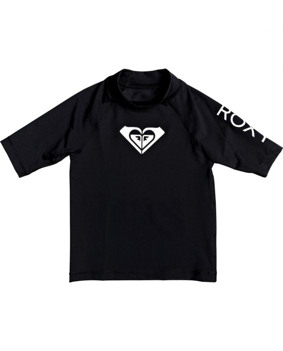 Roxy - UV Zwemshirt voor jonge meisjes - Whole Hearted - Antraciet