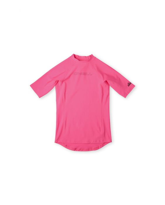 O'Neill - UV Zwemshirt voor meisjes - O'Neill Shortsleeve Skin - Rosa Shocking
