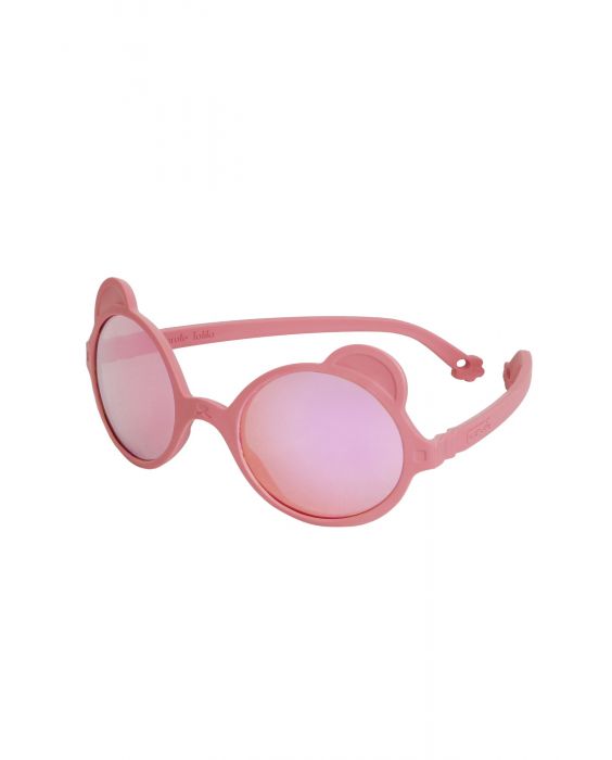 Ki Et La - UV-zonnebril voor baby's en peuters - Ours'on - Antiek roze