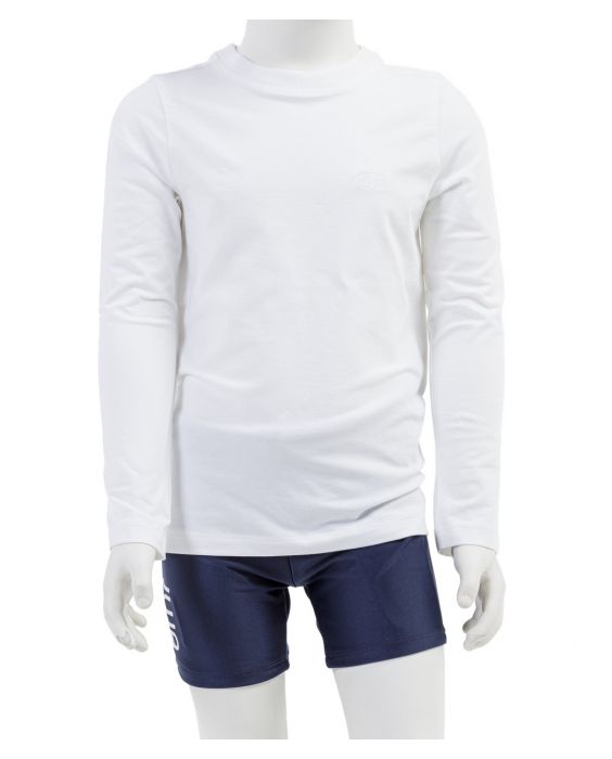 JUJA - UV-shirt voor kinderen - Lange mouw - Bali - UPF50+ - Wit