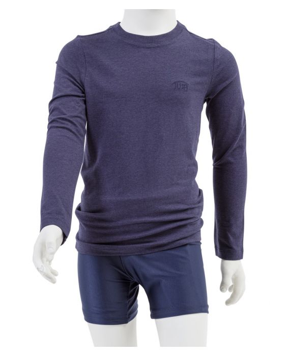 JUJA - UV-shirt voor kinderen - Lange mouw - Bali - UPF50+ - Donkerblauw