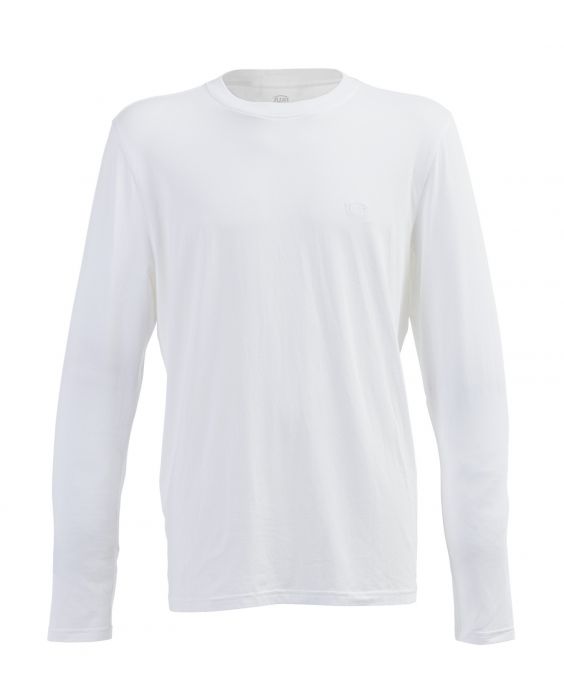 JUJA - UV-shirt voor mannen - Longsleeve - Dave - UPF50+ - Wit