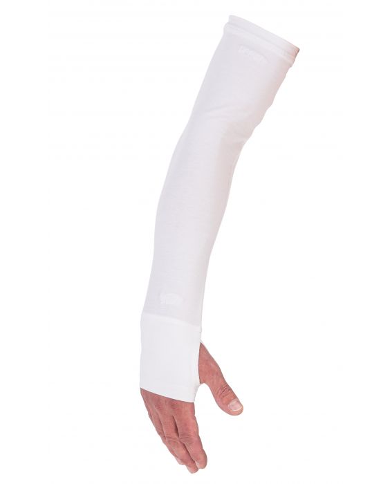 JUJA - UV-mouwen voor dames - Alexia - UPF50+ - Wit