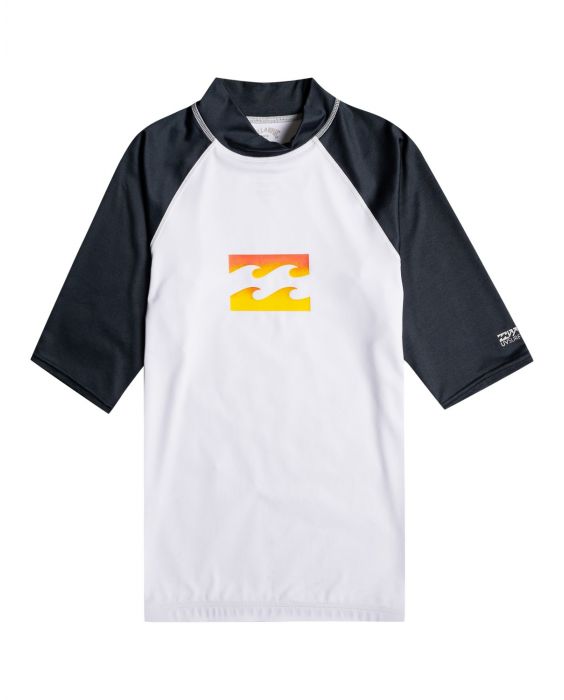 Billabong - UV-rashguard voor heren - Korte mouw - Team wave - Zonsopgang