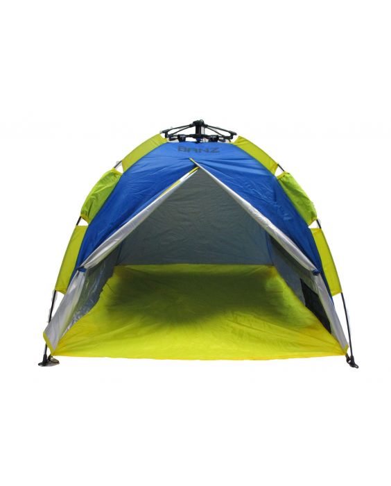Banz - UV Shelter - UPF50+ Strandtent - Klein - Blauw/geel