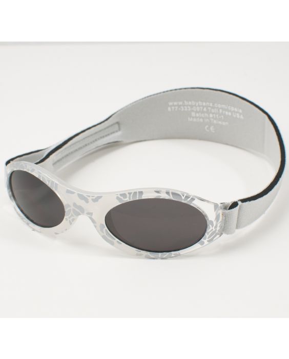Banz - UV-beschermende zonnebril voor kinderen - Bubzee - Zilver blad