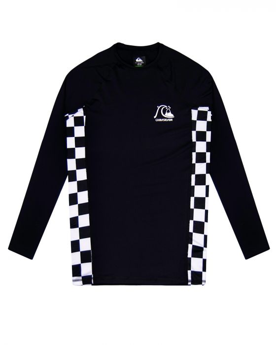 Quiksilver - UV-zwemshirt voor heren - Longsleeve - Arch This - Zwart
