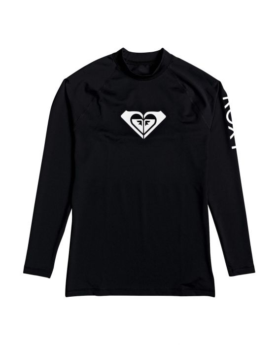 Roxy - UV Rashguard voor meisjes - Whole Hearted - Longsleeve - Antraciet