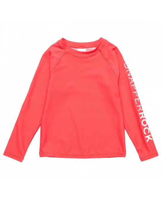 Snapper Rock - UV-rashtop voor kinderen - Lange mouw - UPF50+ - Watermelon - Rood