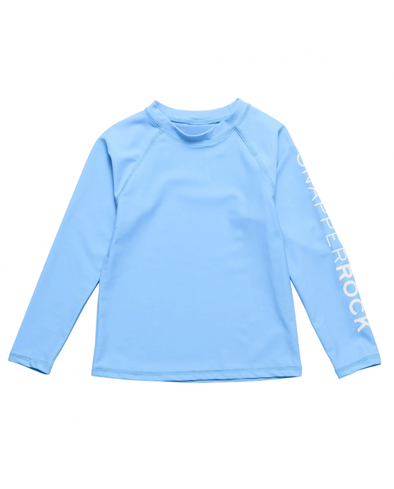 Snapper Rock - UV-rashtop voor kinderen - Lange mouw - UPF50+ - Water Blauw
