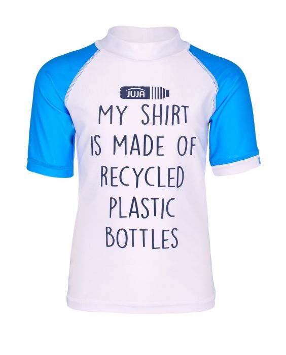 JUJA - UV Zwemshirt voor kinderen - korte mouwen - Made of - Wit