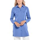 Coolibar - UV-tuniekshirt voor dames - Santorini - Aura Blauw