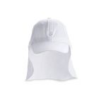 Coolibar - UV-sportpet voor volwassenen - Hayden CR - Wit 