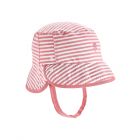 Coolibar - UV Bucket Hoed voor baby's - Linden - Roze/Wit