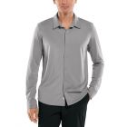 Coolibar - UV-werend Overhemd voor heren - Vita Button Down - Grijs