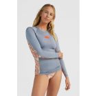 O'Neill - UV-Zwemshirt met lange mouwen voor vrouwen - Desert - UPF50+ - Dotted print