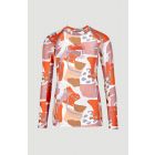 O'Neill - UV-Zwemshirt met lange mouwen voor vrouwen - Desert - UPF50+ - Patchwork print