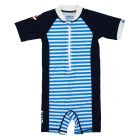 JUJA - UV Zwempak voor baby's - korte mouwen - Captain - Blauw