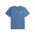 Billabong - Shirt voor heren - Korte mouw - Adiv arch - Basics - Stofblauw