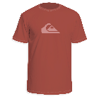 Quiksilver - UV-Zwemshirt met korte mouwen voor jongens - Solid - Rood