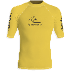 Quiksilver - UV-Zwemshirt met korte mouwen voor mannen - On tour  - Citroen