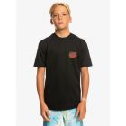 Quiksilver - UV Surf T-shirt voor jongens - Radic Strike Korte mouw - UPF50 - Jet Black - Zwart