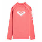 Roxy - UV Rashguard voor meisjes - Whole Hearted - Lange mouw - UPF50 - Sun Kissed Coral