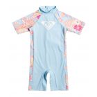 Roxy - UV Zwempak voor meisjes - Funny Childhood Spring Suit - Korte mouw - All Aloha - Cool Blue